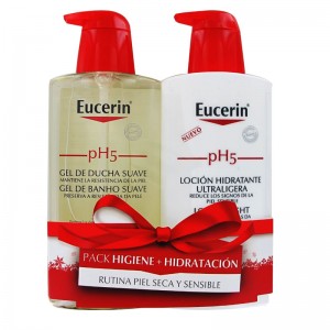 Eucerin pH5 Gel de Ducha 400 ml + Loción hidratante 400 ml