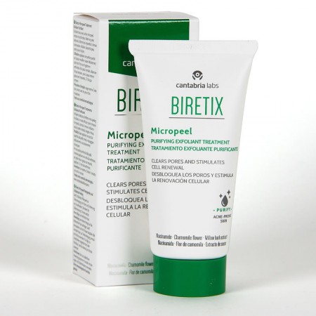 Biretix Micropeel Tratamiento Exfoliante Purificante