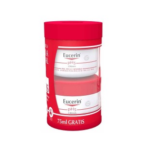 Pack Eucerin Crema Piel Sensible + regalo 75 ml