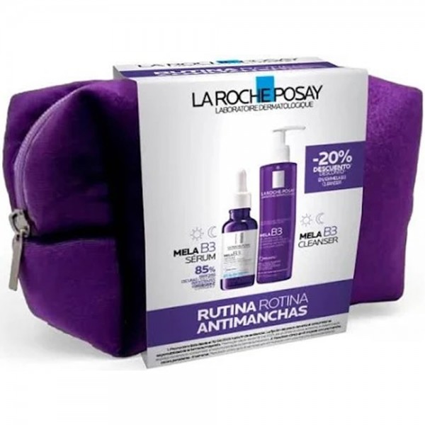 La Roche Posay Rutina Antimanchas Neceser con Mela B3 Sérum + Mela B3 Cleanser La Roche Posay Rutina Antimanchas Neceser con Mela B3 Sérum + Mela B3 Cleanser