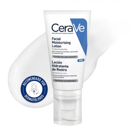 CeraVe Loción Hidratante de Rostro PM