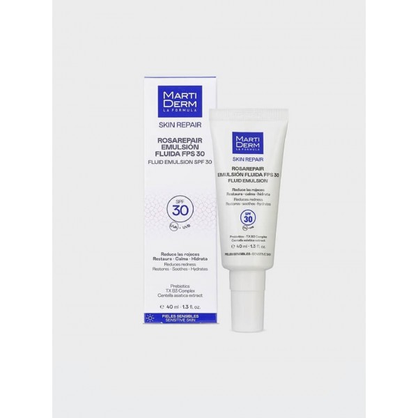 Martiderm Rosarepair Emulsión Fluida FPS 30 Martiderm Rosarepair Emulsión Fluida FPS 30