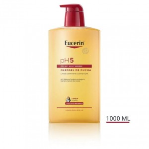Eucerin Oleogel de Ducha Piel Sensible PH5 1L