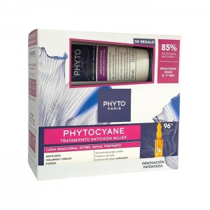 Phytocyane Ampollas Caída Reaccional Mujer + Champú