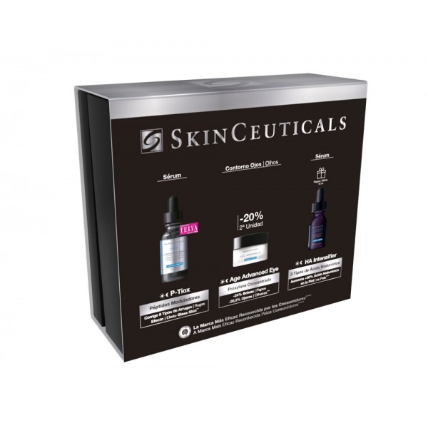Cofre SkinCeuticals A.G.E. Advanced Eye y H.A. Intensifier Multi-Glycan