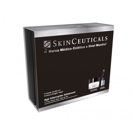 Cofre SkinCeuticals A.G.E. Interrupter Advanced + H.A. Intensifier + Regalo A.G.E. Interrupter Cream 15 ml