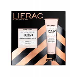 Cofre Lierac Hydragenist Gel-Crema Rehidratante Luminosidad con Mascarilla de Regalo