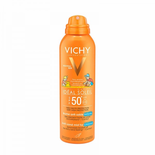 Vichy Ideal Soleil Bruma Solar Anti-arena para Niños SPF 50+ Vichy Ideal Soleil Bruma Solar Anti-arena para Niños SPF 50+