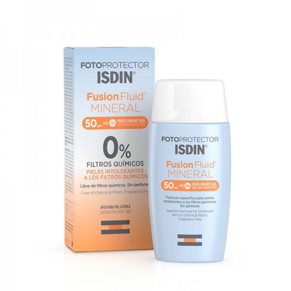 Fotoprotector ISDIN Fusion Fluid Mineral SPF 50+