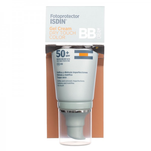 Fotoprotector Isdin Gel Cream Dry Touch Color 50+