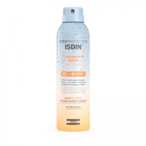 Isdin Fotoprotector Trasparent Spray Wet Skin 50+